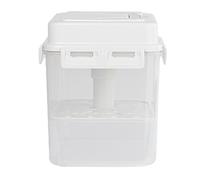 Genérico Fermentation Container - Easy Mobility Leakproof 4/5L Sauerkraut Ferrmentation Crock With Handle, Lid | Innovative Clear Press Fermentation Storage Container, 4 Side Locking