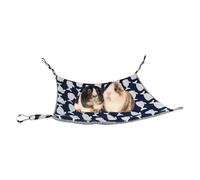 Genérico Ferret Hammock - Hanging Bed for Small Pets Cages | Soft Plush Fabric with Adjustable Straps, Sleeping Nest for Ferrets, Guinea Pigs, Chinchillas, and Other Small Animals 13.78x13.78 in