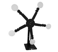 Genérico Ferris Wheel Target - Resetting Magnetic Practice Tool | Carbon Steel Adjustable Outdoor Game Equipment with 5 Target Plates for Backyard Training Women Men Adults