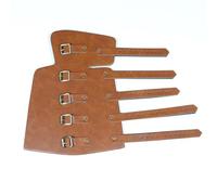 Genérico Férula de mano negra/marrón, férula de muñeca del canal carpiano de cuero, guantes Steampunk accesorios de traje renacentista para hombres