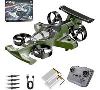 Genérico Festive Christmas Antler Hat, Festive Christmas Antler Hat & Handbag 2-in-1, Cute Windproof Convertible Knitted Antlers (E,2PCS)