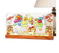 Genérico Festive Horse Decor - Lunar New Year USB Ornament | 2026 Chinese Party Decoration, Bedroom Living Room Office Accent, Apartment Restaurant Hotel Display, Spring Festival Celebration