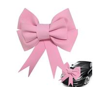 Genérico Festive Ribbon Bows - Holiday Topper for Seasonal Decor | Polyester Made with Glossy Finish, Large Wreath Accent, Wrapping Tie Accessory, Ornament, Outdoor Home