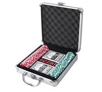 Generico Fichas de póquer - Juego de cartas Gram | Mahjong Poker Fichas in - 100/200 piezas monedas de juego sin valor, fichas contador de puntos, juegos de mesa para Gìochi Casual pèr Texas Hol