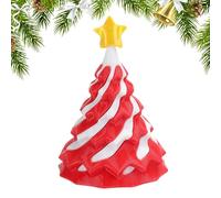 Genérico Fidget Christmastree Toy,Collectible Desktop Decoration,Passthrough 3D Printing Designed to Improve Your Festive Decoration. Its Intricate Design Brings Relajación durante la temporada de