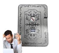 Genérico Fidget Dodecahedron Stress Relief Toy - 12-Sided Sensory Cube For ADHD &, Interactive Finger Toy For Kids & Adults, Silent & Audible Buttons For Office, School & Travel