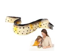 Genérico Figura de Anguila,Estatuilla de Anguila - Accesorios Juguetes Animales Marinos,Moray de Modelado Realista, Figura de Animal Falsa simulada, estatuilla de decoración pequeña de Aprendizaje