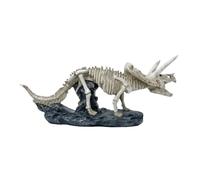 Generico Figura de dinosaurio esqueleto, estatuas de animales de colección, para el escritorio de los dinosaurios, con educación E, construcción de resina premium, 34 x 10 x 14 cm, para casa