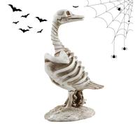 Generico Figura de Esqueleto - Decoración Animal con Calavera de Resina de 6,5 Pulgadas | Estatua de Esqueleto Animal | de para el Hogar, Mesa y Exposición para Le Vac