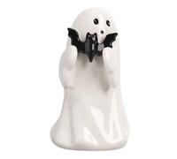 Genérico Figura De Fantasma | Escultura Espectral | Ornamento Gótico Fantástico para Chimenea Estante Hogar Cocina Jardín Porch Fiesta Exterior Noche De Otoño