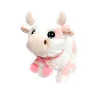Genérico Figura de Felpa de Ganado: Animal de Granja Animado, Juguete Que Funciona con Pilas, Lindo Personaje Realista, Divertido Juego Interactivo | Juguete de de Peluche, colocación Decora