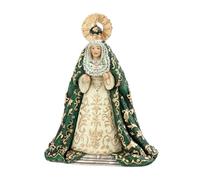 Genérico Figura de la Virgen de la Macarena Pequeña de 10 cm - Imagen Figura de la Virgen de la Macarena de Resina: Señora de Sevilla