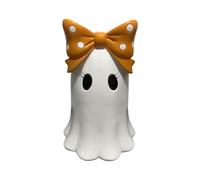 Generico Figura de Mesa de - Fantasma D Colección, Decoraciones Fantasmas, Artesanías de Resina con Bowknot para Casa Desktop, Decoración Fantasma de Halloween, Juego de Decoraciones Hall