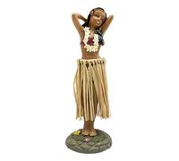 Genérico Figura De Muñeca Hawaiana Hulla Dashboard - Resina, Falda De Hierba danzantte Girl Dashboard Doll | Chica para Tablero De Vehículos, Hogar, Oficina, Sala De Estar, Dormitorio
