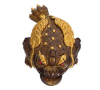 Genérico Figura de Rana del Dinero Feng Shui Que Cambia de Color Estatua de Resina Dorada para Decoración de Té Kung Fu Amuleto Chino para Prosperidad y Buena Suerte el Hogar