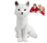 Genérico Figura De Realista - Figura De Animal Salvaje Simulada Decorativa Modelo De Cachorro De para Proyectos De Aprendizaje Y Colecciones | Ideal para Niños En Edad Preescolar, Mesa De Té Y Pupi