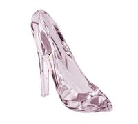 Generico Figura decorativa para zapatos - Dimensiones 12,8 x 11,6 x 5,2 cm, color rosa, escultura en transparente | Cómoda mesita de noche oficina mostrador estético bombonera San regalo para
