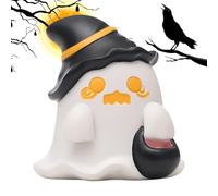 Genérico Figura Fantasma Decoración Hogar | Pequeña Escultura de Halloween,Artesanías En Resina para Estantería Mesita De Noche Dormitorio Vitrina Librería