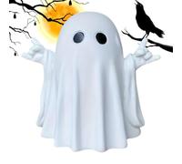 Genérico Figura Fantasma Halloween Lindo Coleccionable Rock and Roll