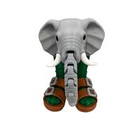 Genérico Figura Lirili Larila Cactus Elefante - Diseño Brainrot 3D Articulado -Decoración Friki 11×7×7 cm-Meme Viral Brainrot Italiano Tralalero Tralala, Capuchino Asesino