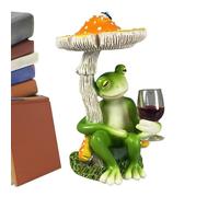 Genérico Figura Rana - Estatuas Artísticas Y Bonitas | Decoración De Rana para El Hogar,para Uso En Exterior Escritorio Jardín Oficina Hogar Patio Aire Libre Y También como Regalo para Mujeres