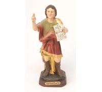Genérico Figura San Pancracio. 13cm Figura de Resina, Imagen Religiosa. Adorno de Comedor, Salón, Capilla, Iglesia, Colegio, Habitación, Jesús católico Estatua de Jesús crucifixión Cristo Religioso