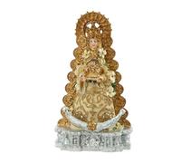 Genérico Figura Virgen del Rocío Pequeña 10 cm - Imagen Figura Virgen del Rocio en Resina