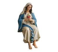 Genérico Figuras Bendita Madre | Figura Religiosa Decorativa - Figura Madre Virgen María | para Hogar, Entrada, Escritorio, Mesita Nocturna, Salón, Dormitorio, Oficina