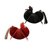 Generico Figuras de - 2 piezas de papel retráctil Año Nuevo Chino - 2026 ni Divertidas Figura Animal Complemento Escritorio, Para Salón, Oficina, Escritorio, Biblioteca Coche Fiesta De Primavera Y