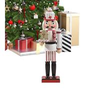 Generico Figuras de 36 cm de madera en miniatura | Figurita coleccionable para fiesta de cumpleaños estantes día de acción de gracias adultos y niños