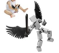 Genérico Figuras de acción,Articulaciones móviles interactivas Impresas en 3D - Juegos Educativos con Figuras para Niños - para Adolescentes Adultos Familia Hogar Escuela Viajes Picnic Regalo