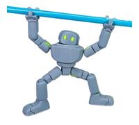 Genérico Figuras de Acción Articuladas Robots Articulados y Flexibles | Figuras Coleccionables para Niños a Partir de 4 Años Estante Librería Vitrina Sala de Estar Fiesta Reunión Familiar