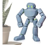 Genérico Figuras de Acción Robots Articulados y Flexibles | Figuras Coleccionables para Niños a Partir de 4 Años Estante Librería Vitrina Sala de Estar Fiesta Reunión Familiar