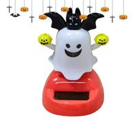 Genérico Figuras de Baile Solar, Adorno Fantasma, Juguete de muñeca temblorosa con energía Solar para favores de Fiesta de Halloween, Decoraciones de Escritorio de oficinas, Uso Espeluznante, 10x5 cm