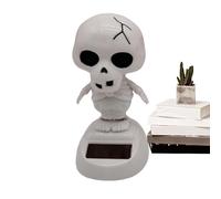 Genérico Figuras de Cabezas de Bobble solares Halloween | Decoración de Coche de Halloween con Cabeza Sacudida, cabezones solares para | Decoración de Coche de, de para, Juguetes de t