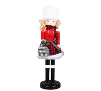 Generico Figuras De Navidad - Estatua De Mujeres Tradicionales De Navidad, Muñeca De Figuritas De Vacaciones | Figuras De Mujer Para Chimenea, Estante Del, Centro de mesa, Casa,