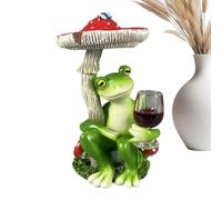 Genérico Figuras de Rana | Estatuas Artísticas Y Bonitas - Decoración Jardín Tema Rana - para Uso En Exterior Escritorio Jardín Oficina Hogar Patio Aire Libre Y También como Regalo para Mujeres