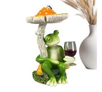 Genérico Figuras de Rana,Estatuas Artísticas Y Bonitas | Decoraciones De Rana | para Uso En Exterior Escritorio Jardín Oficina Hogar Patio Aire Libre Y También como Regalo para Mujeres
