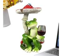 Genérico Figuras de Rana - Estatuas Artísticas Y Bonitas | Decoraciones De Rana | para Uso En Exterior Escritorio Jardín Oficina Hogar Patio Aire Libre Y También como Regalo para Mujeres