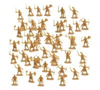 Genérico Figuras de Soldados, Figuras Militares Miniatura con Detalles, 100 Piezas Modelos Antiguos Juego de Mesa para Niños y Niñas Proyectos Educativos Juego Simbólico Decoración de Pasteles
