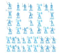 Genérico Figuras De Soldados,Figuritas De Soldados - 100 Figuras Coleccionables Antiguas para Juego Simbólico Fiestas Decoración De Pasteles Niños Niñas