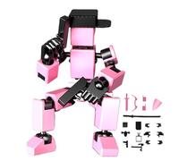 Genérico Figuras De Stop Motion - Héroe Versátil E Innovador Móvil Impreso En 3D Flexible - Juguetes Impresos En 3D Intercambiables para, Niños, Colecciones De Pintura, Accesorios De