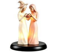 Genérico Figuras Hermanas Figurita Coleccionable con Luz LED Halloween