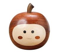 Genérico Figurillas de Frutas Encantadoras - Escultura De Madera Tallada A Mano - Escultura Decorativa Tallada a Mano para la Mesita de Noche, la Estantería, el Tocador, Vitrina