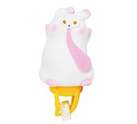 Genérico Figurina De Animales Animados para Manillar De Bicicleta | Decoración para Manillar De Bicicleta | Accesorio para Patinete Ciclismo Montar Niños Aire Libre Deportes Motor Vástago