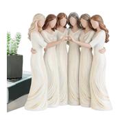 Genérico Figurina Hermana | De Resina Esculpida con Significado Y Belleza Exquisita | Figurina Hermanas para Cumpleaños Y Acción De Gracias | para Adultos, Familia, Amigos, Niñas Y