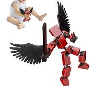 Generico Figurinas,Set de construcción educativa con articulables | Juegos de Construcción para Niños y Niños | para Adultos Chicos Familia Casa Escuela Viajes Camping Cumpleaños Regalos