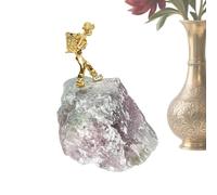 Genérico Figurine Mineur Décor,Sculpture Réaliste En Naturel | Objet Décoratif Artisanal | Pour Amateurs Famille Amis Adultes 2~3 Cm/0,79~1,8 Pouces Salle D'Intérieur Couloir Anniversaire