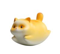 Genérico Figurita Gato Creativo Y Tierno | Material ABS, 7 Cm, Decoración Escritorio Adorable | Juguete Gato Que Se Balancea | Decoración Hogar & Oficina Y Accesorio Divertido para Coleccionar