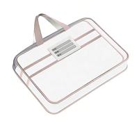 Genérico File Organizer Bag - Mesh Storage | Zipper Document Holder with Handle, Student Exam Bag with Travel Function, Office Organizer, Classroom Teacher Supply for School